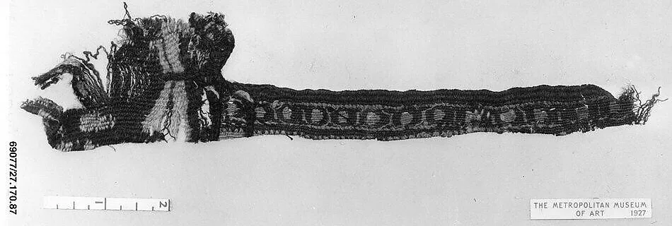 Textile Fragment — Unknown