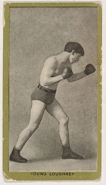 Young Loughrey, from the Pugilistic Subjects series (T226), issued by Red Sun Cigarettes — Red Sun Cigarettes