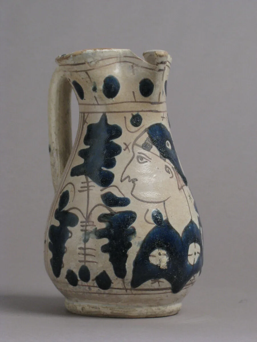 Jug with Figure in Profile — Unknown