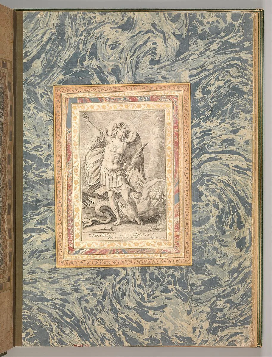 "St. Michael, the Archangel," Folio from the Bellini Album — Unknown