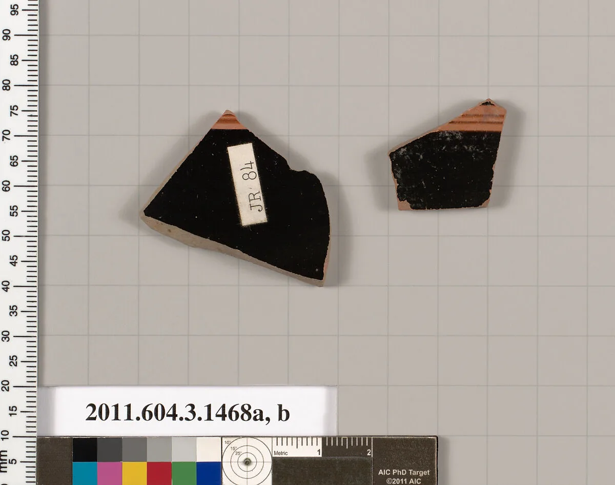 Terracotta fragments of skyphoi (deep drinking cups) — Unknown