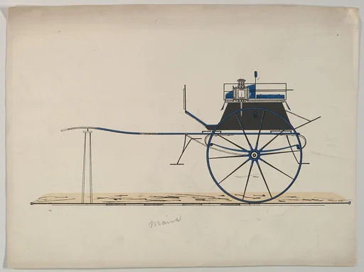 Design for Tandem Cart (unnumbered)