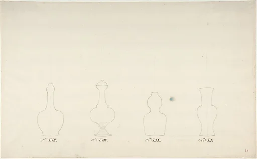 Design for Four Vases