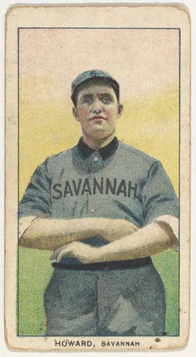 Howard, Savannah, Southern League, from the White Border series (T206) for the American Tobacco Company