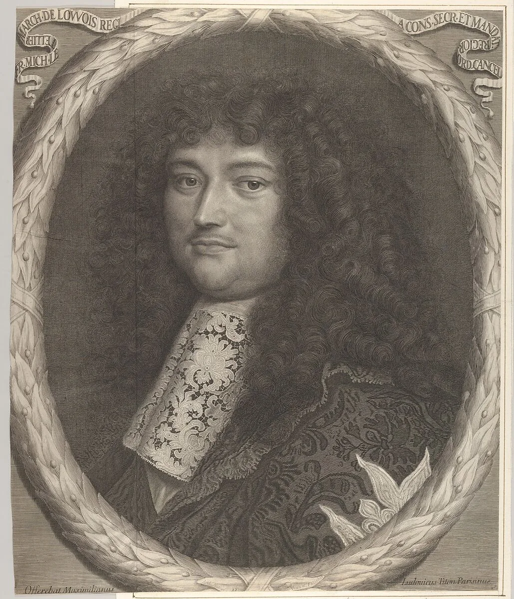 François-Michel Le Tellier, marquis de Louvois — Antoine Masson|Robert Nanteuil