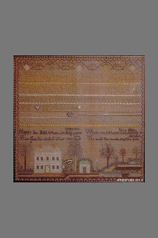 Embroidered Sampler — Betsey Alden