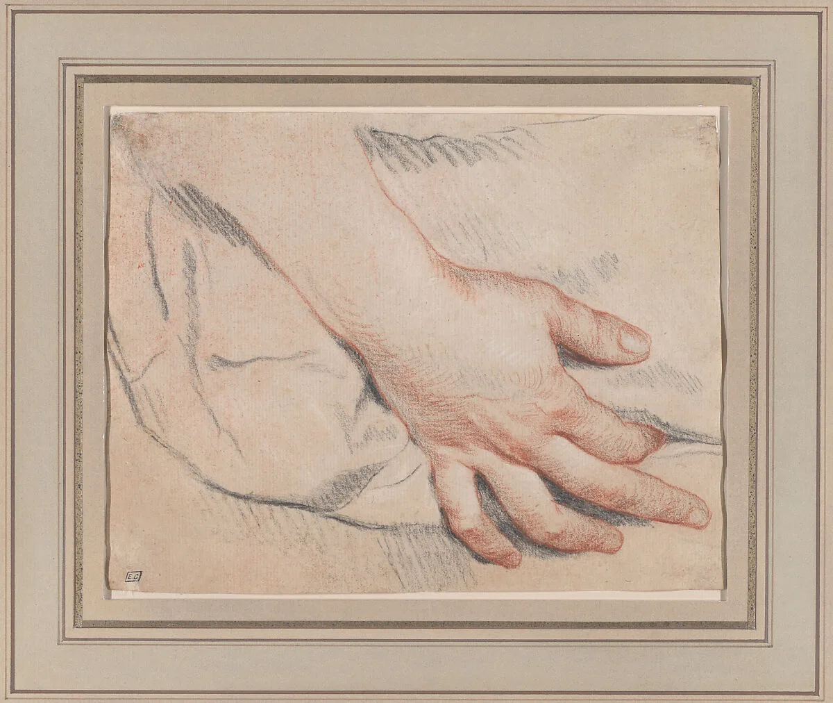 Study of a Hand — Jean-Baptiste Greuze