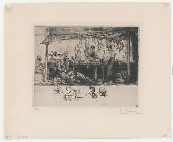 The Traveling Ironmongery — Auguste Brouet