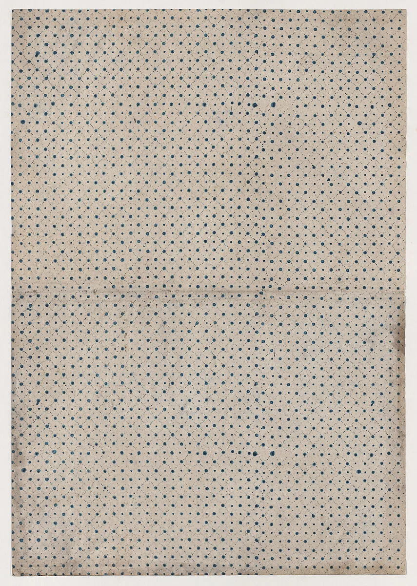 Book cover with overall dot pattern — Anonymous