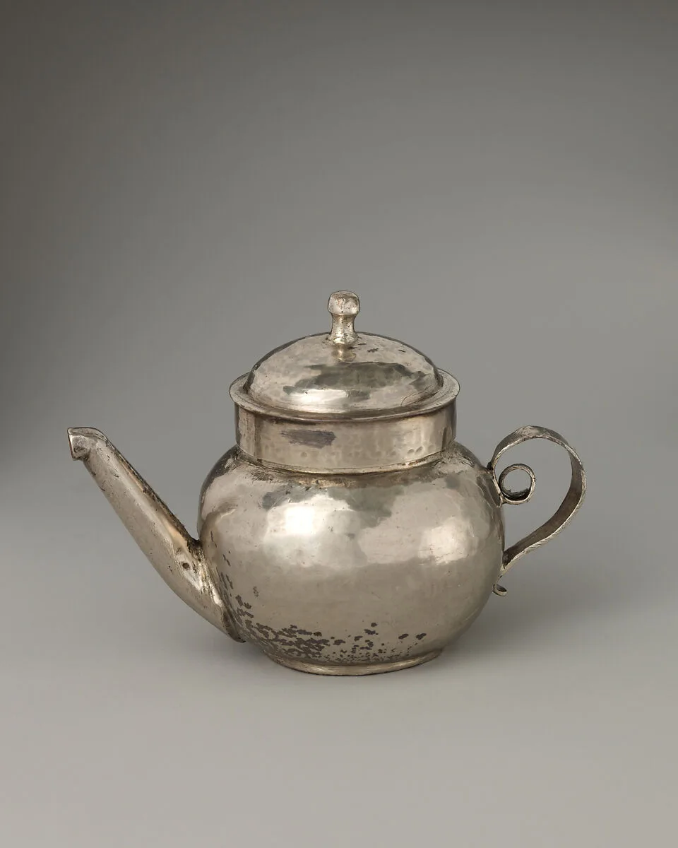 Miniature teapot with cover — George Manjoy