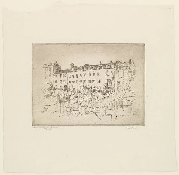Quartier de la Maison Blanche — John Marin|Roullier Galleries