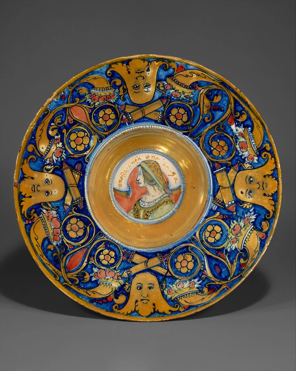 Plate (tondino) — Maestro Giorgio Andreoli