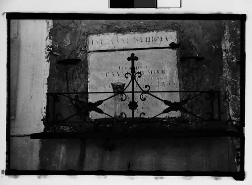[Wall Tomb Plaque, New Orleans, Louisiana]