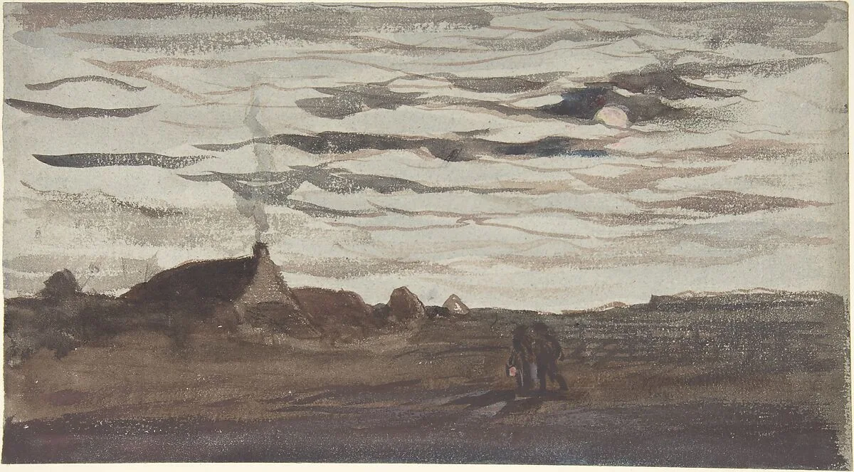 Moonlight — Charles-François Daubigny