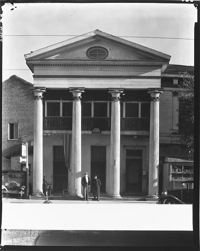 [Greek Revival Building ("Three Sisters" Apartment House), New Orleans, Louisiana]
