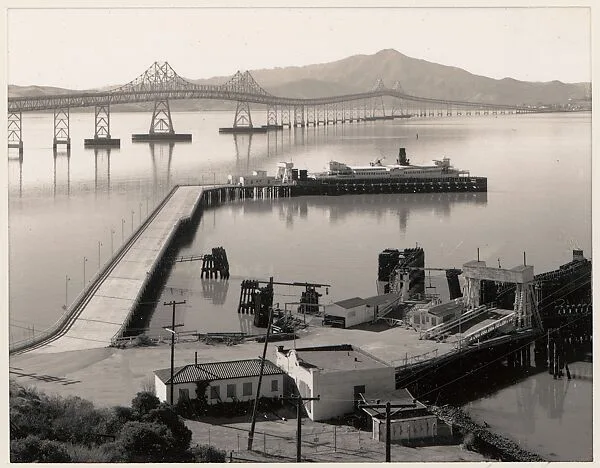 San Rafael Bridge, Mount Tamalpais, California — Ansel Easton Adams