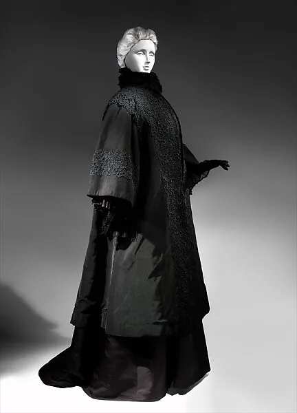 Mourning coat — Jean-Philippe Worth|House of Worth