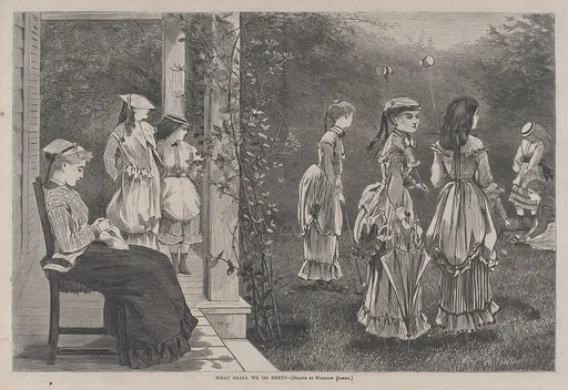 What Shall We Do Next? (from "Harper's Bazar," Vol. II)