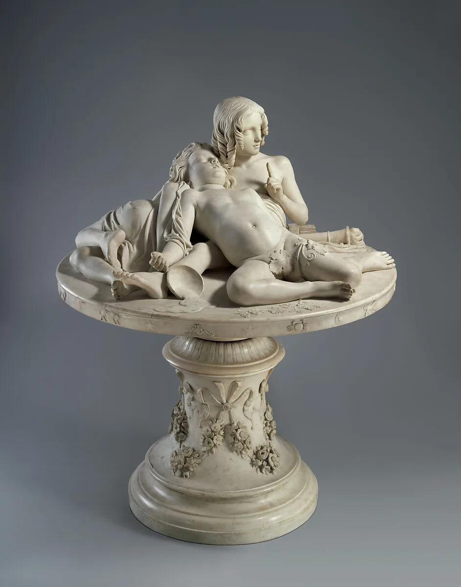 The Demidoff Table — Lorenzo Bartolini|Prince Anatole Demidov