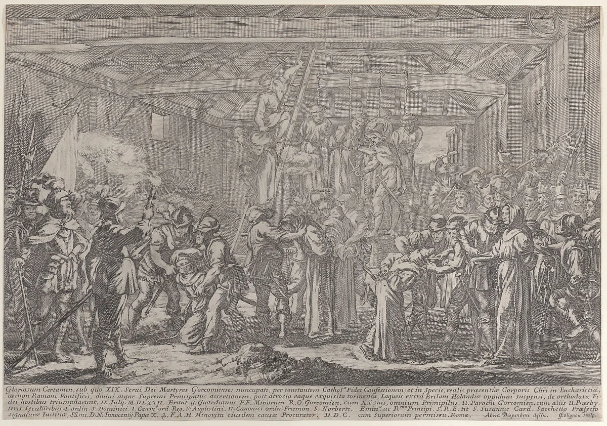 The Martyrs of Gorchum — Abraham van Diepenbeeck|François Collignon