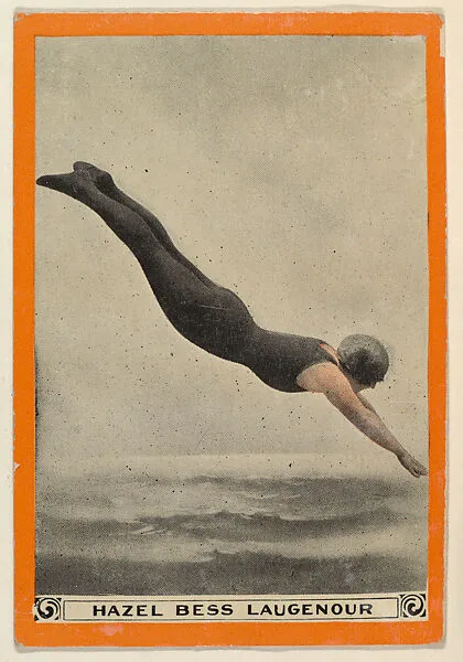 Hazel Bess Laugenour, No. 76, Dont's for Swimmers, from the Champion Women Swimmers series (T221), issued by Pan Handle Scrap — Pan Handle Scrap Company