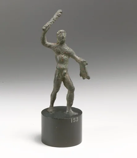 Bronze statuette of Herakles