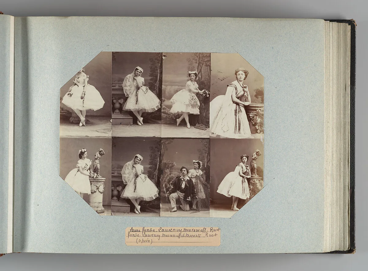 Laura Fonta - Laurency - Mourawieff - Rust - Fonta - Laurency - Mourawieff et Merante - Rust — André-Adolphe-Eugène Disdéri