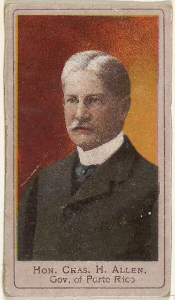 Honorable Charles H. Allen, Governor of Puerto Rico, from the Heroes of the Spanish War series (T175) — Kinney Brothers Tobacco Company|American Tobacco Company