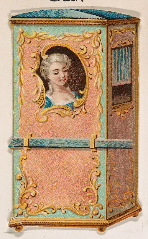 Palanquin, from the Novelties series (N228, Type 3) issued by Kinney Bros. — Kinney Brothers Tobacco Company
