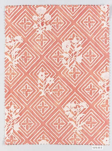 "Jupon Bouquet" Textile sample — Fortuny