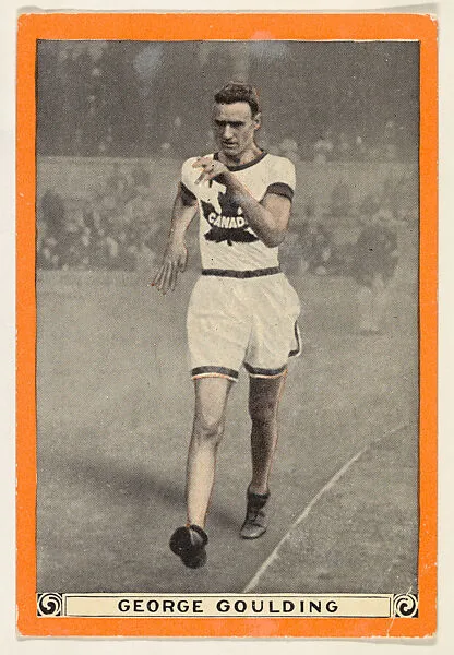 George Goulding, from for the World's Champion Athletes series (T230) — Pan Handle Scrap Company