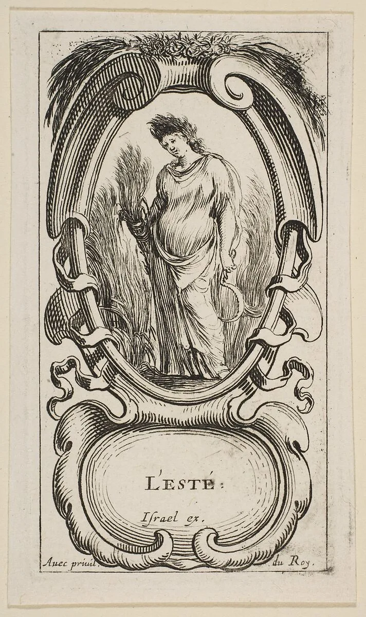 Summer (L'Eté), from 'The Four Seasons' — Stefano della Bella|Israël Henriet|Abraham Bosse