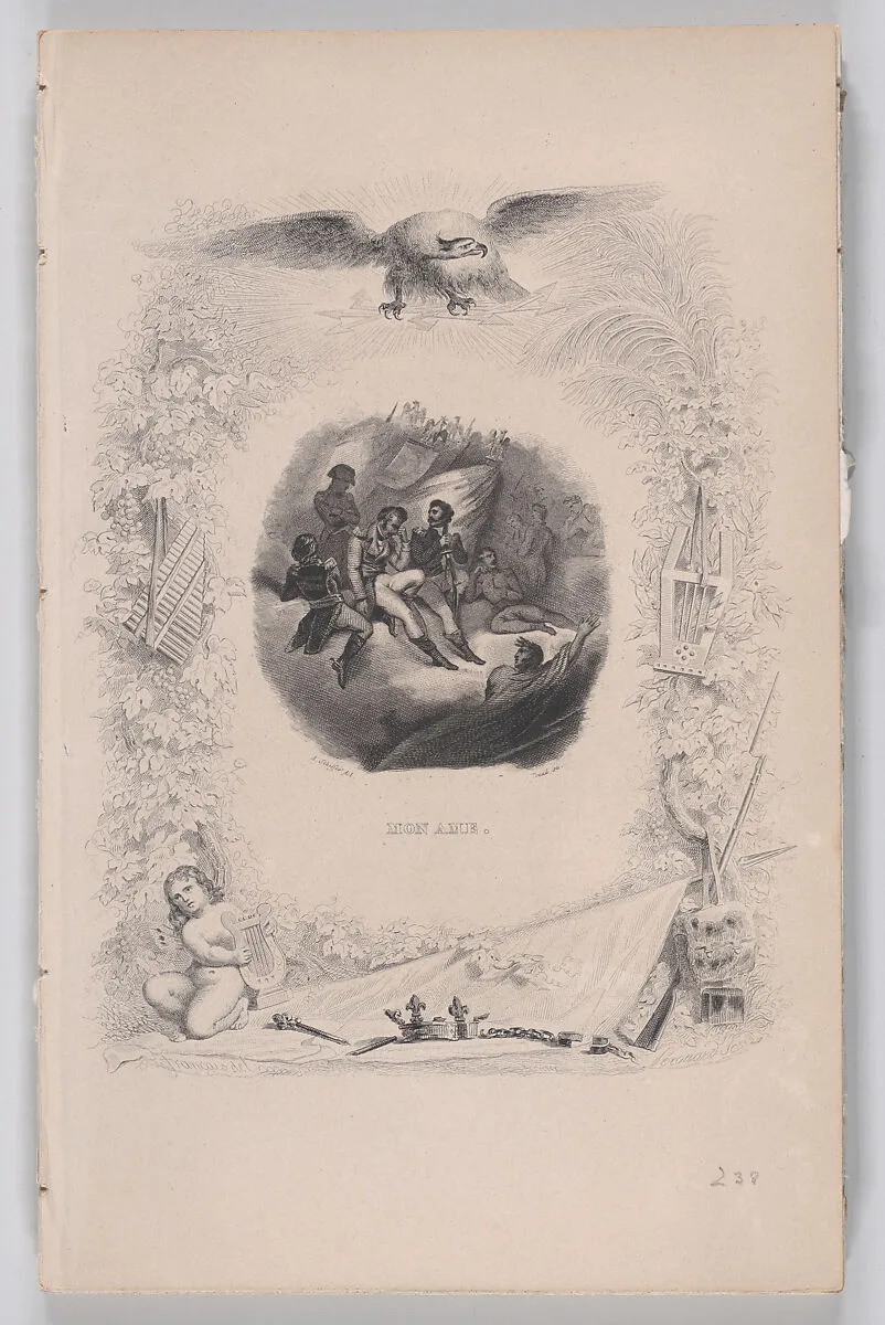 "My Soul" from The Songs of Béranger — Fournier & Perrotin|Melchior Péronard|François-Louis Français|Ary Scheffer|Pierre Jean de Béranger