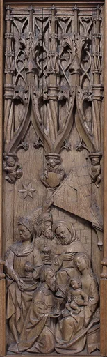 Panel with the Adoration of the Magi