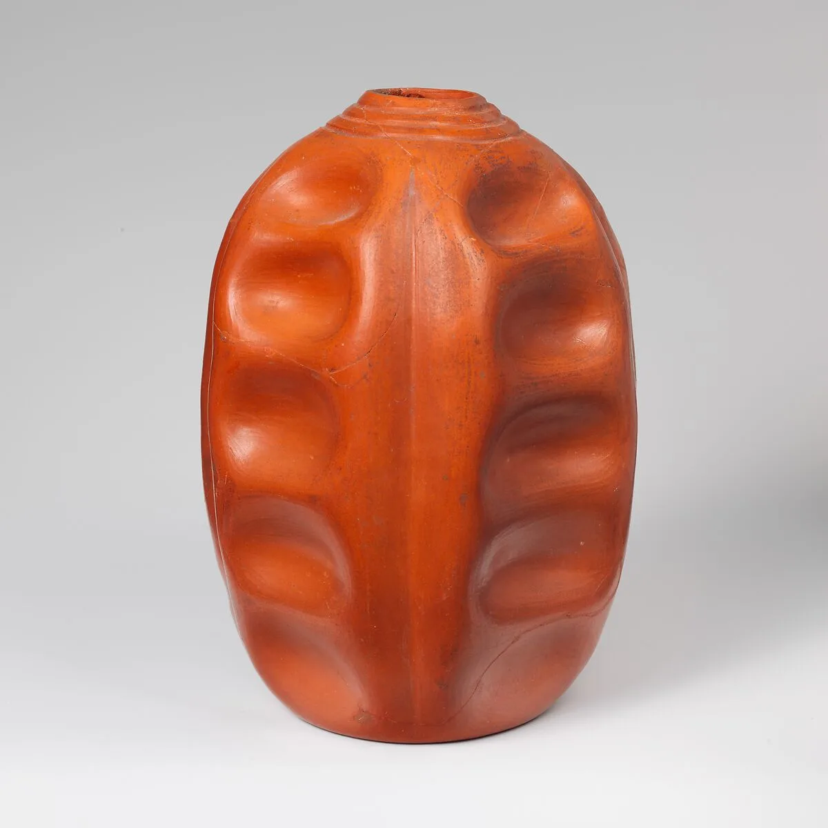Terracotta flask — Unknown