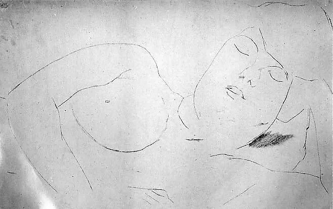 Study of a Nude Female Figure — Henri Gaudier-Brzeska