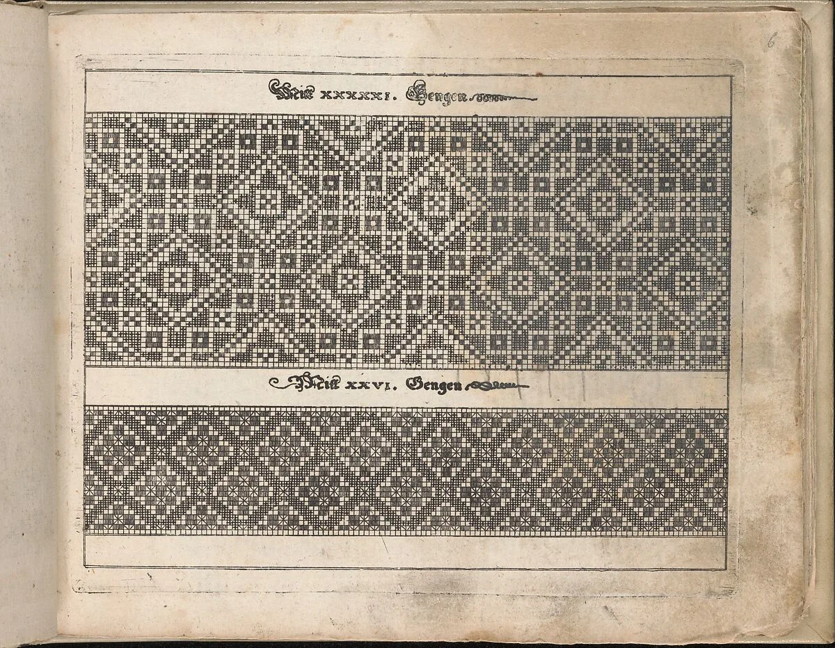 Schön Neues Modelbuch (Page 11 recto) — Johann Sibmacher|Balthasar Caymox