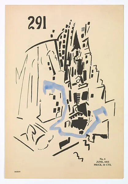 291, No. 4, June 1915 — Francis Picabia|John Marin|Agnes Ernst Meyer