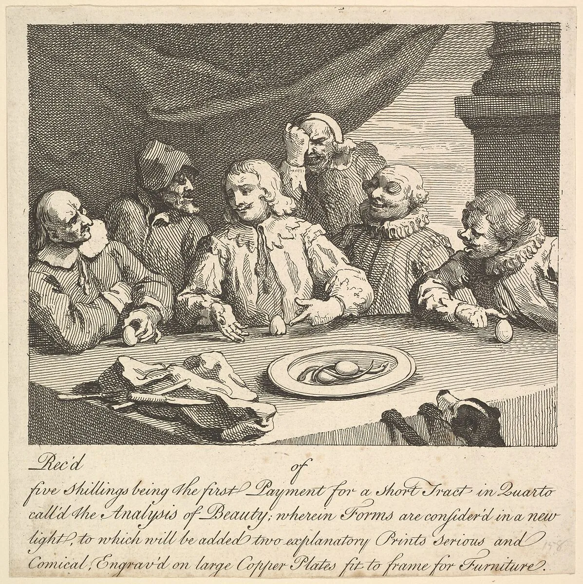 Columbus Breaking the Egg — William Hogarth|Christopher Columbus