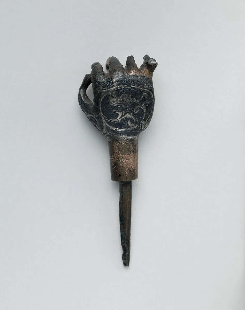 Hand with Niello Decoration — Unknown