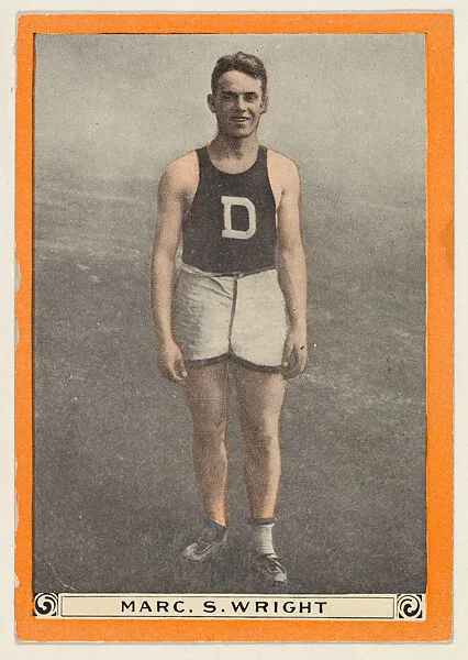 Marc S. Wright, from for the World's Champion Athletes series (T230) — Pan Handle Scrap Company