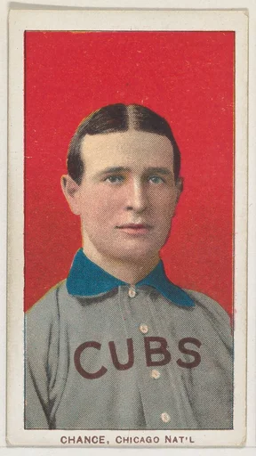 Chance, Chicago, National League, from the White Border series (T206) for the American Tobacco Company