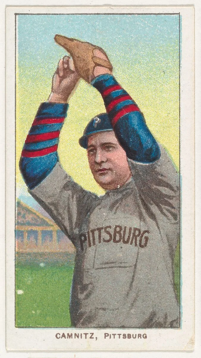 Camnitz, Pittsburgh, National League, from the White Border series (T206) for the American Tobacco Company — American Tobacco Company