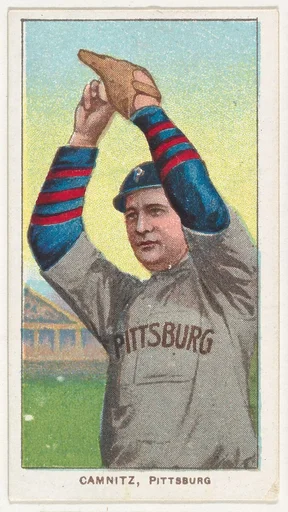 Camnitz, Pittsburgh, National League, from the White Border series (T206) for the American Tobacco Company