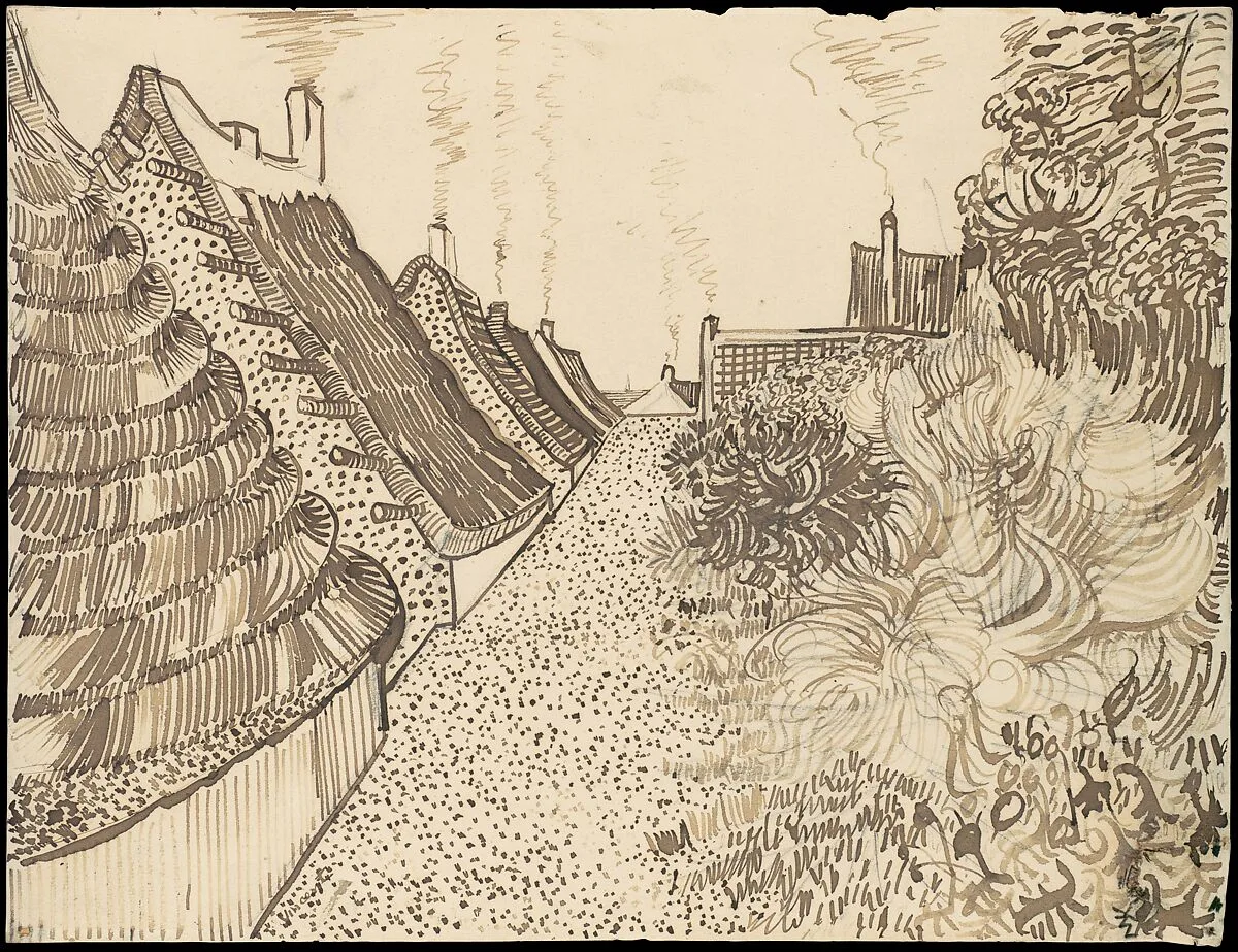 Street in Saintes-Maries-de-la-Mer — Vincent van Gogh
