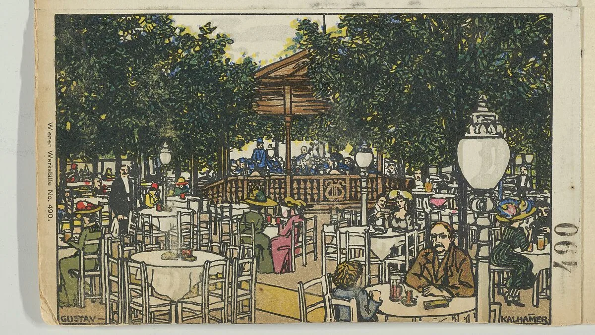 Hüttledorf Brewery, A. Brusatti — Gustav Kalhammer|Wiener Werkstätte