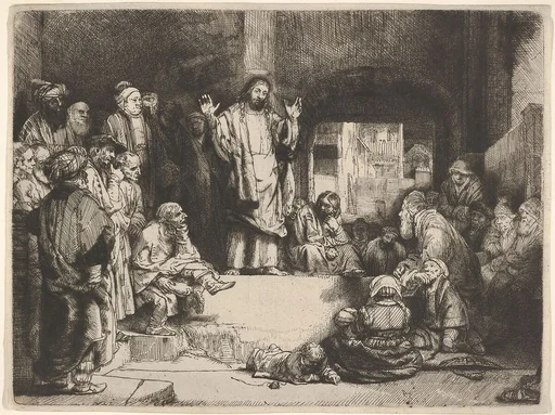 Christ Preaching, called La Petite Tombe