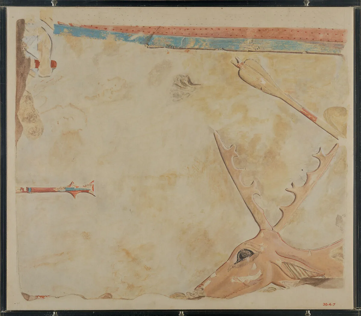 Fragment of a Hunting Scene — Norman de Garis Davies