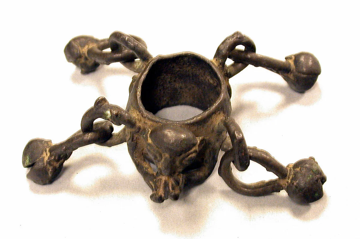Cast Bronze Staff Finial — Unknown