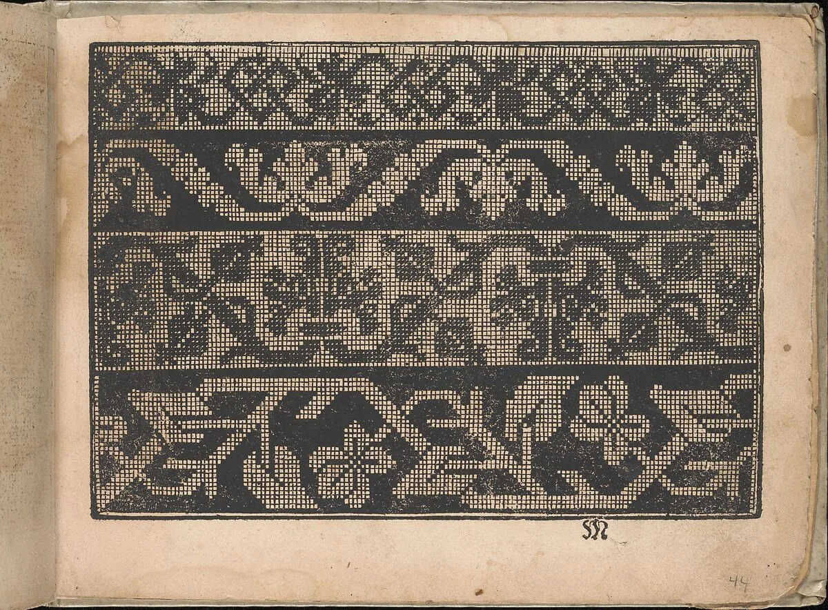 Neu künstlich Modelbuch (page 44r) — Bernhard Jobin